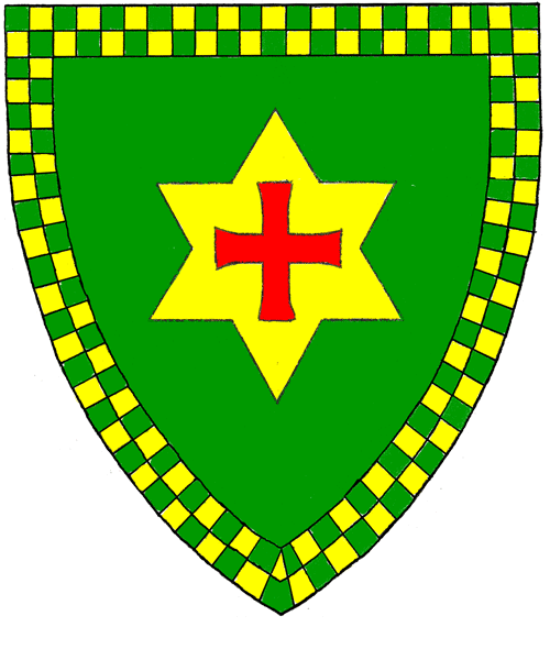 The arms of Gary Lee of Holywell