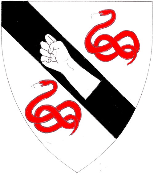 The arms of Gautier Langelier of Addershold