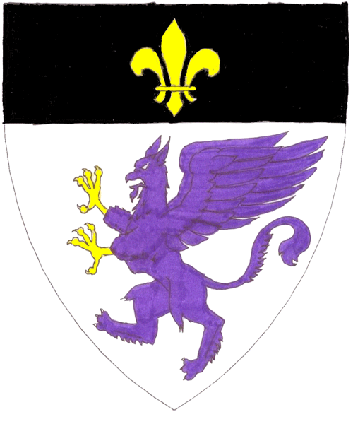 The arms of Geneviève de Chauvigny