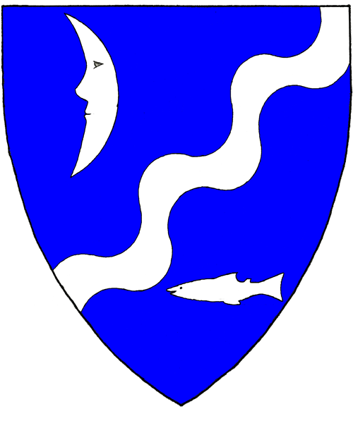 The arms of Geoffrey le Gentil