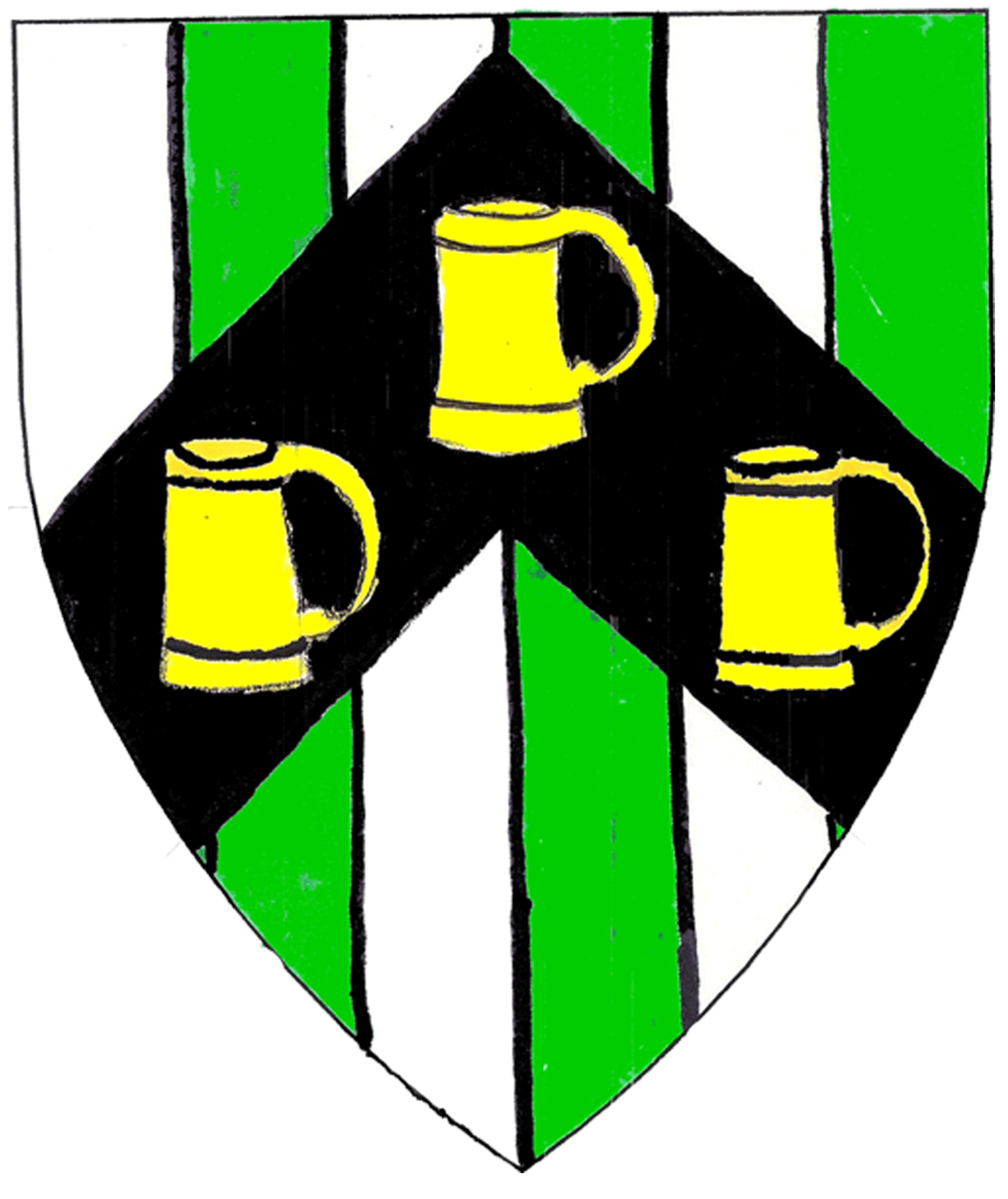 The arms of Geoffrey Brewer