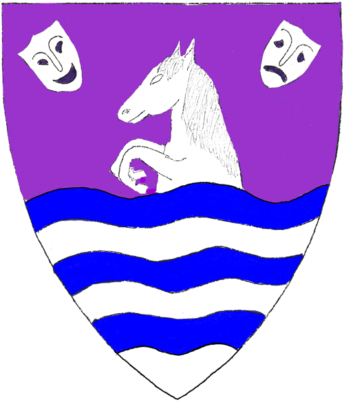 The arms of Gillian Constance Brothwell of Durham