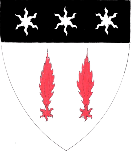 The arms of Grainne ingen Lasrach