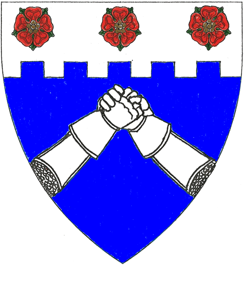 The arms of Guillaume de Saint Michel