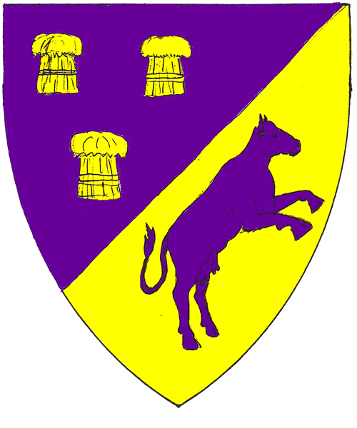 The arms of Gwayr of Warwick