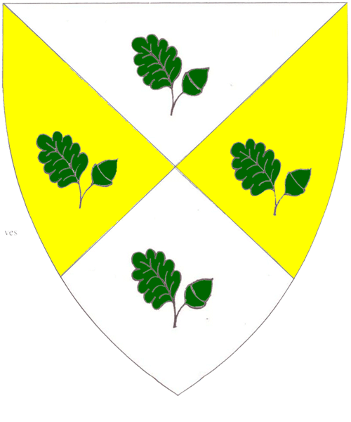 The arms of Gwenhwyfar Gunn