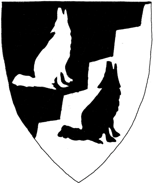The arms of Gytha Wulfbeald