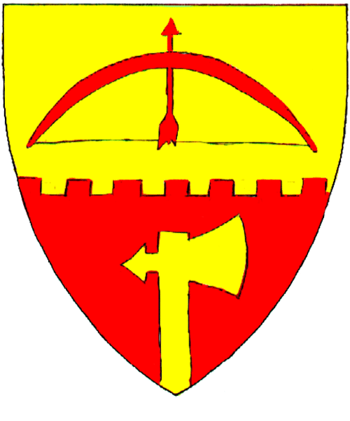 The arms of Haakon Oaktall