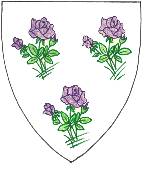 The arms of Heather Rose of Glen Laurie