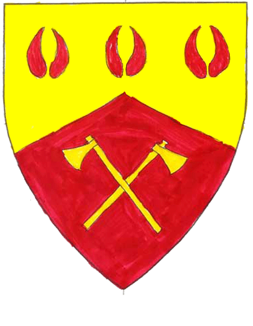 The arms of Helgi Gunnarsson