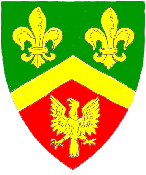 The arms of Heloys de Mont Saint Michel
