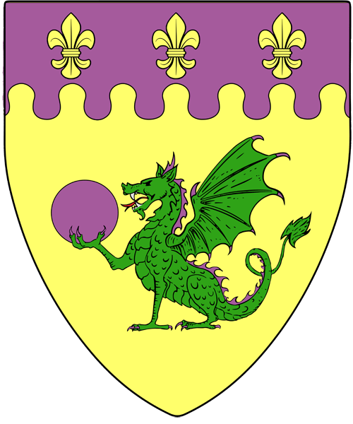 The arms of Honorée la Charmante