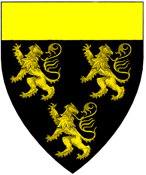 The arms of Hugh ap Rhys