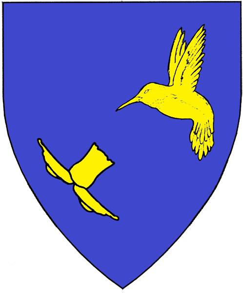 The arms of Huldelille Olafsdotter