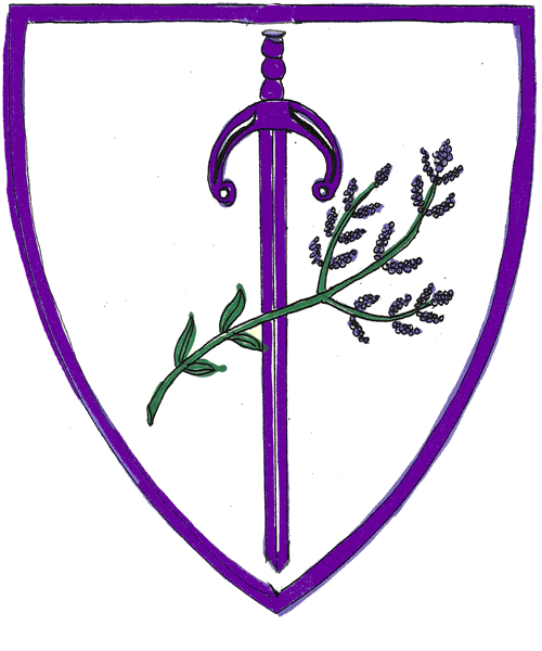 The arms of Hydyr ferch Caradoc