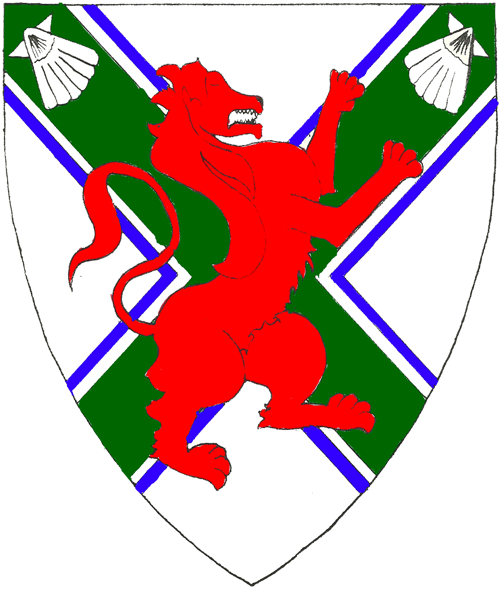 The arms of Ian of the Isle