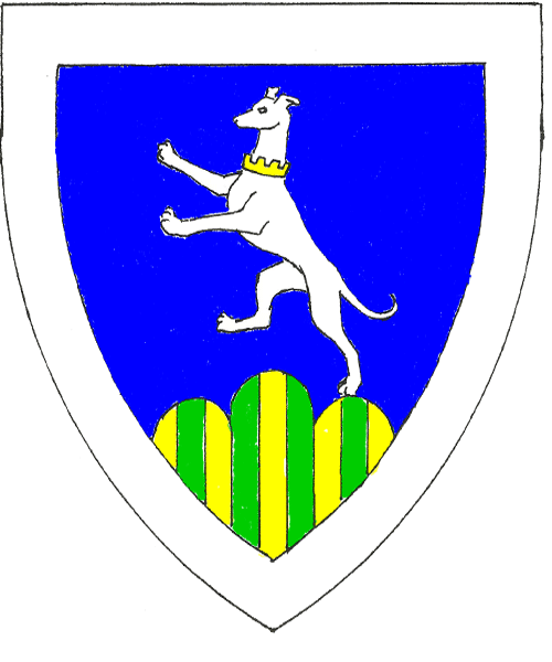 The arms of Ilaria Veltri degli Ansari
