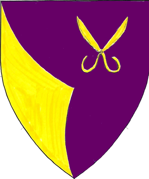 The arms of Isabele de Ueupunt