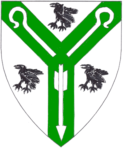 The arms of Isannay of Crouherst