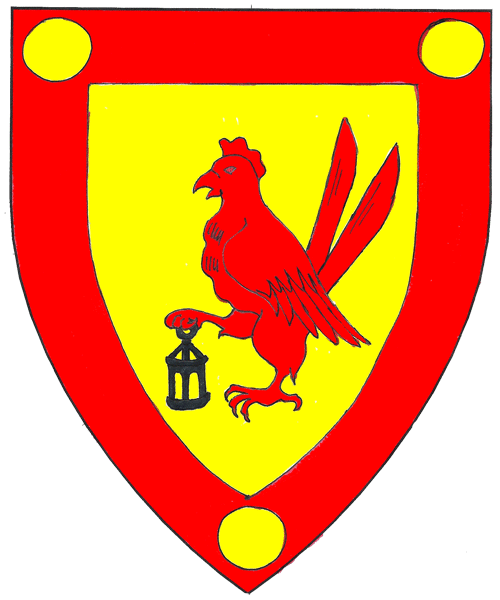 The arms of Jacopo Basilio Rosso