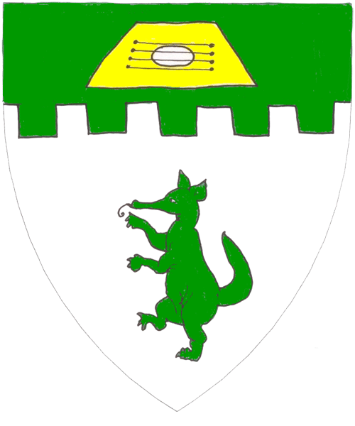 The arms of Jamie Snawberd of Ross