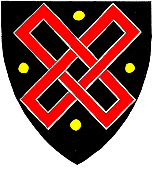 The arms of Jasper Greensmith of the Seagirt Glen