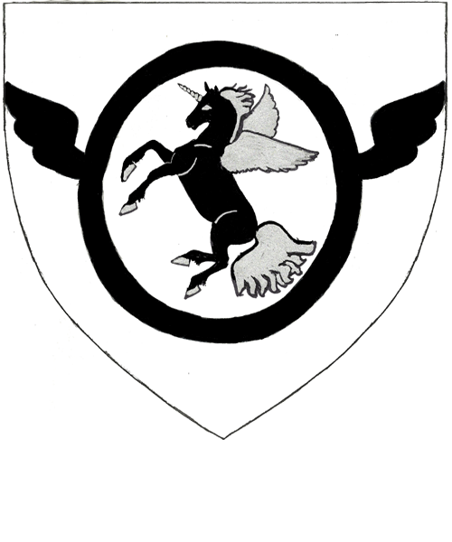 The arms of Jayme O'Darcy of Glen Laurie