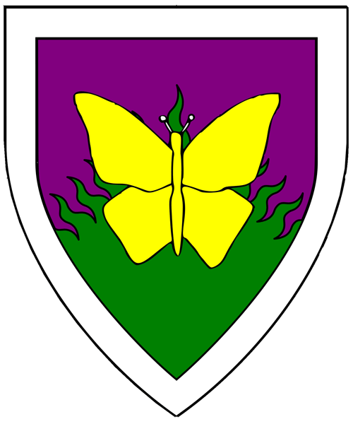 The arms of Jean Paul Papillon