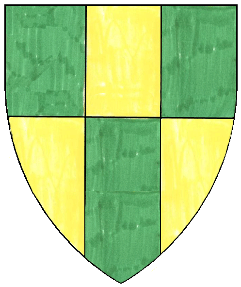 The arms of Jeanne Marie Lacroix