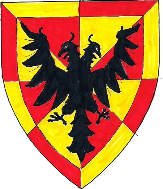 The arms of Jethro de Calce des Excurtynyx