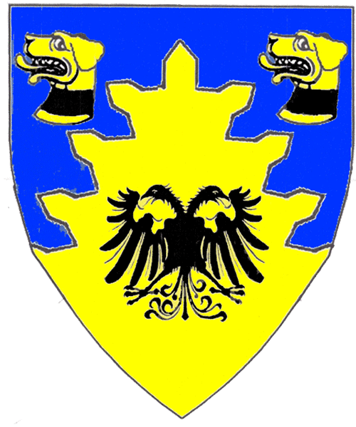 The arms of Johan Hirsch von Schutzhundheim
