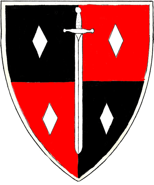 The arms of John ap Gwyndaf of Holdingford