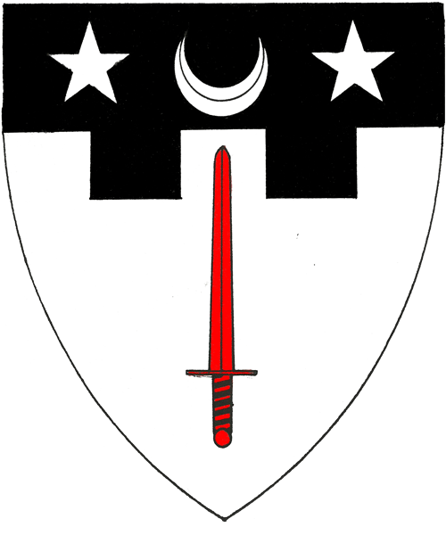 The arms of Jonathan Silverthorn