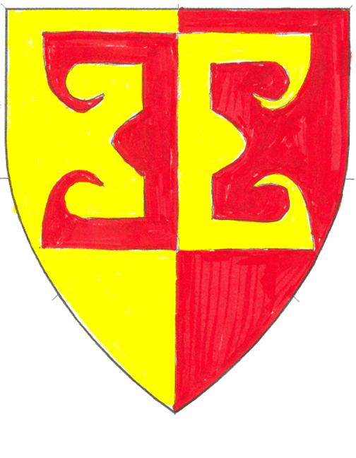 The arms of Jorgen Gruuendale
