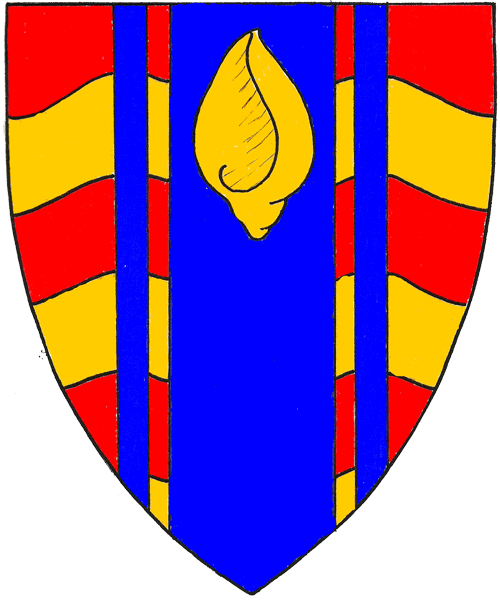 The arms of Julian Gwyn of Glan Claer