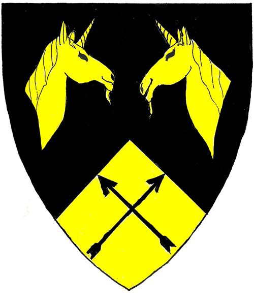 The arms of Juliana FitzWilliam