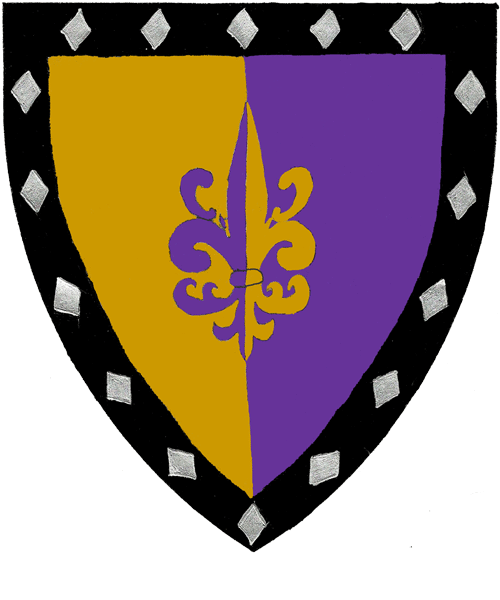 The arms of Justina Marie of Burgundy