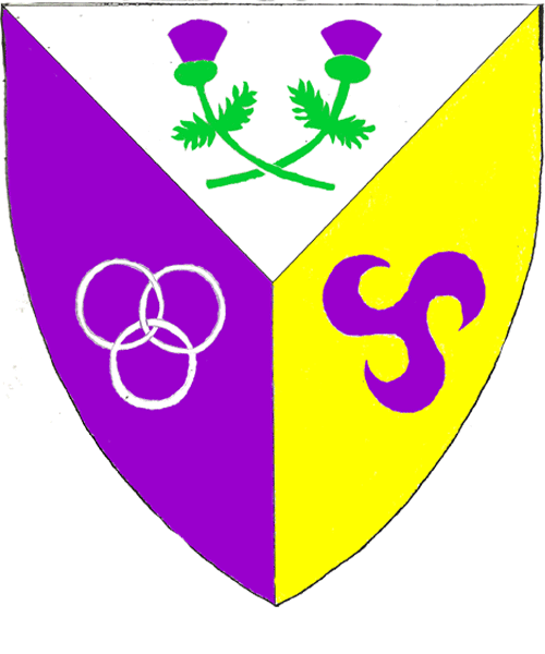 The arms of Kaarna of the Amethyst