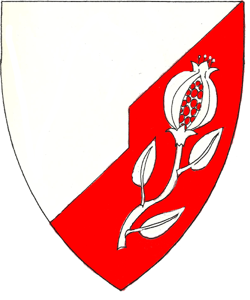 The arms of Katherine Lynten of CaerLeon