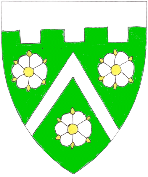 The arms of Katheryn Bedford