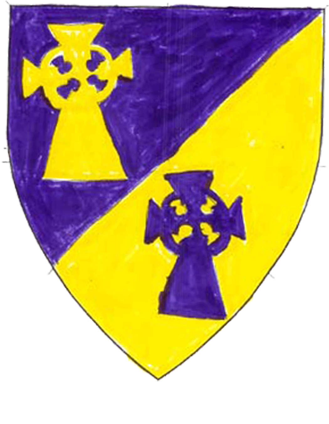 The arms of Kathleen de Galloway