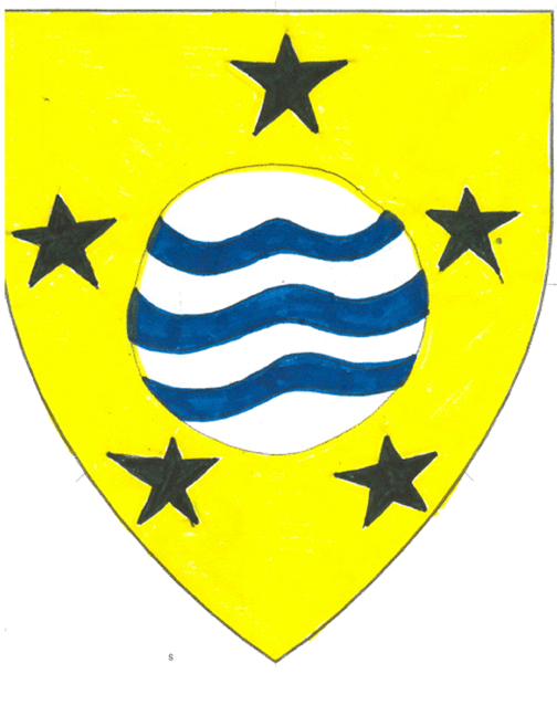 The arms of Kathryn Monelyght of Mythomstede