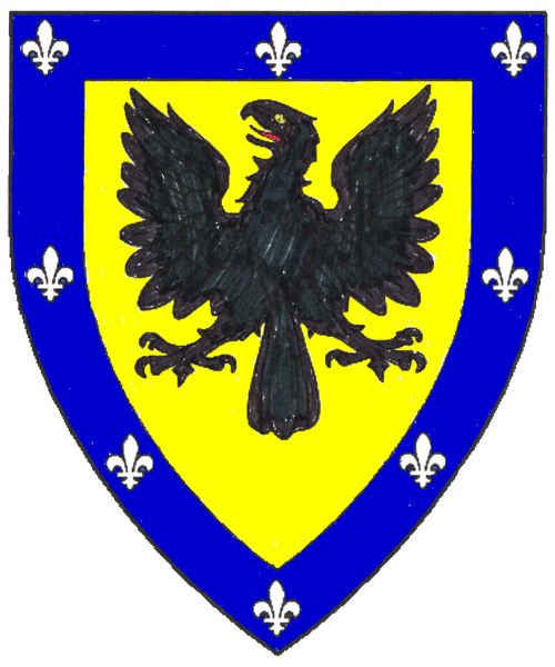 The arms of Kendrick Le Peste