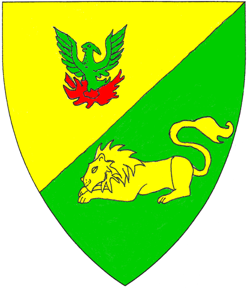 The arms of Kenny Rhys Cowan