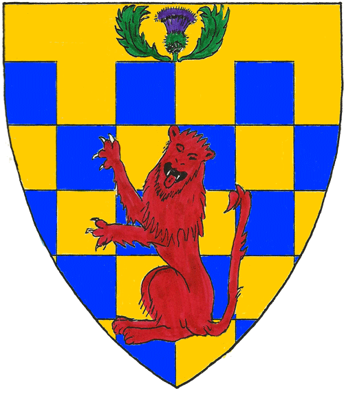 The arms of Kennyth de Warenne