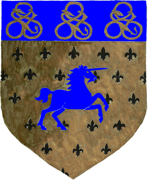 The arms of Kristin Alfhildr of Trondheim