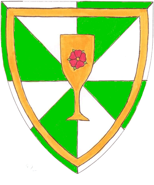 The arms of Lasairfhíona ní Chon Chonnacht