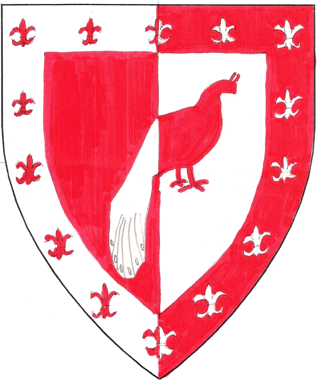 The arms of Letitia Fannyng