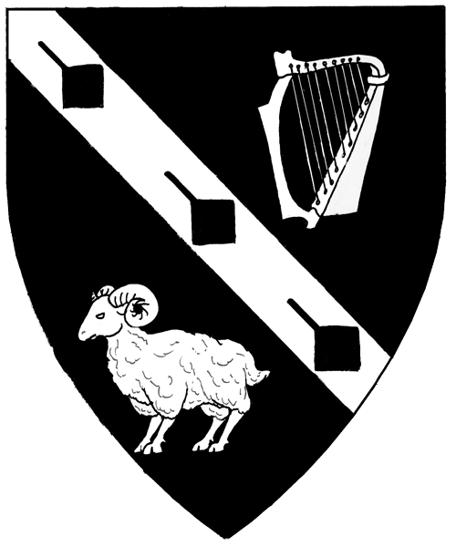 The arms of Lettice Blythe