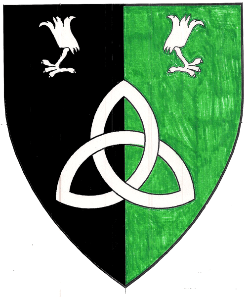 The arms of Liam Mór MacGregor
